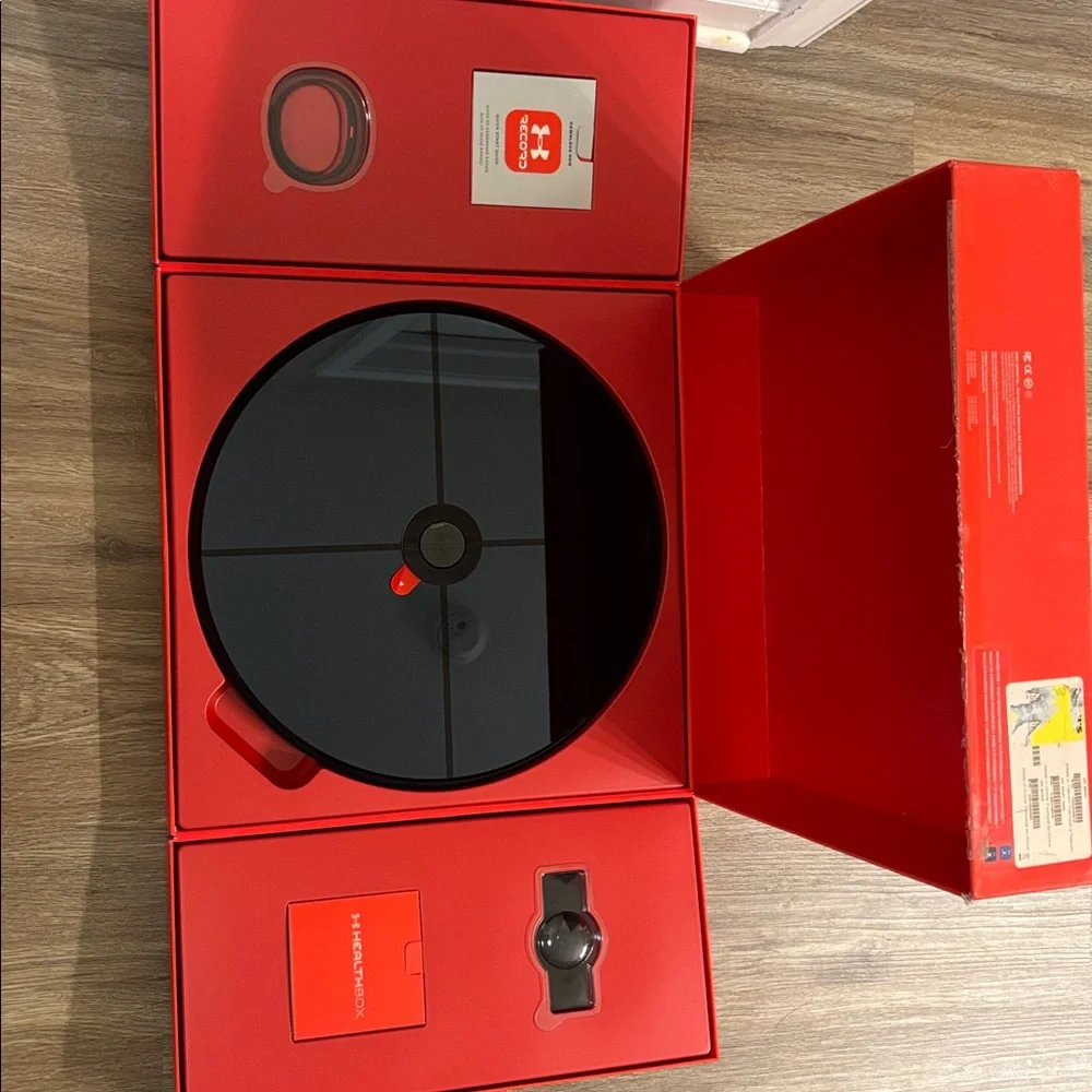 NIB Under Armour HealthBox in Bold Red